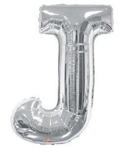 34 Silver Letter A Balloon #15230-34S